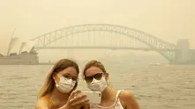Снимка на седмицата: Селфи сред австралийския смог