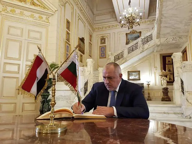 Премиерът Борисов на посещение в Египет, ще участва в откриване на военна база