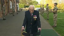 99-годишен ветеран събра 13 млн. паунда за британските медици