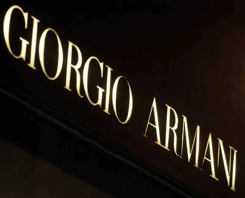 За пръв път след оптимизирането на портфолиото Armani отчете ръст на продажбите