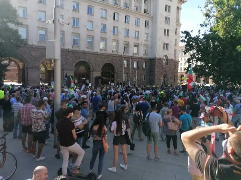 22-ри ден на антиправителствени протести в София