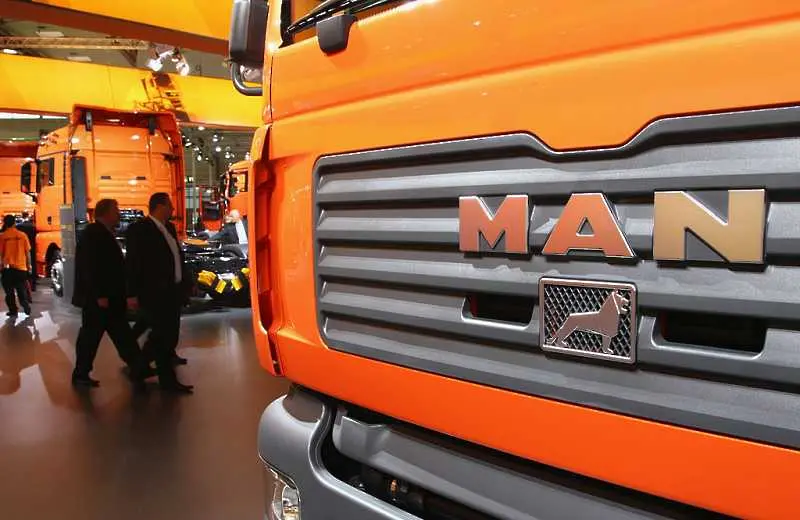 Германският производител на камиони MAN съкращава 9500 служители 