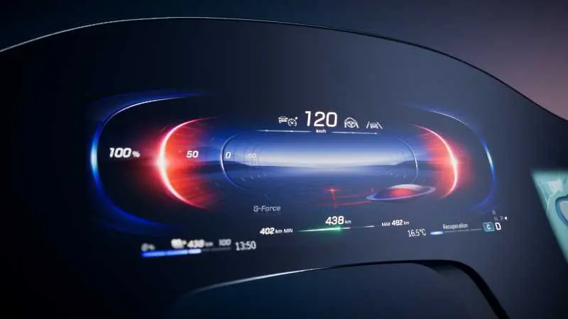 Като на кино в автомобила - футуристичният дисплей на новия, изцяло електрически модел на Mercedes
