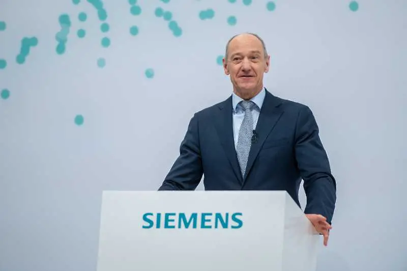 Нов президент и главен изпълнителен директор начело на Siemens 