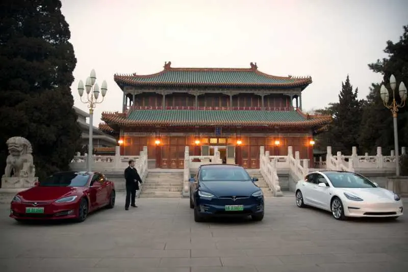 Китай ограничава достъпа на военните си до автомобили на Tesla?