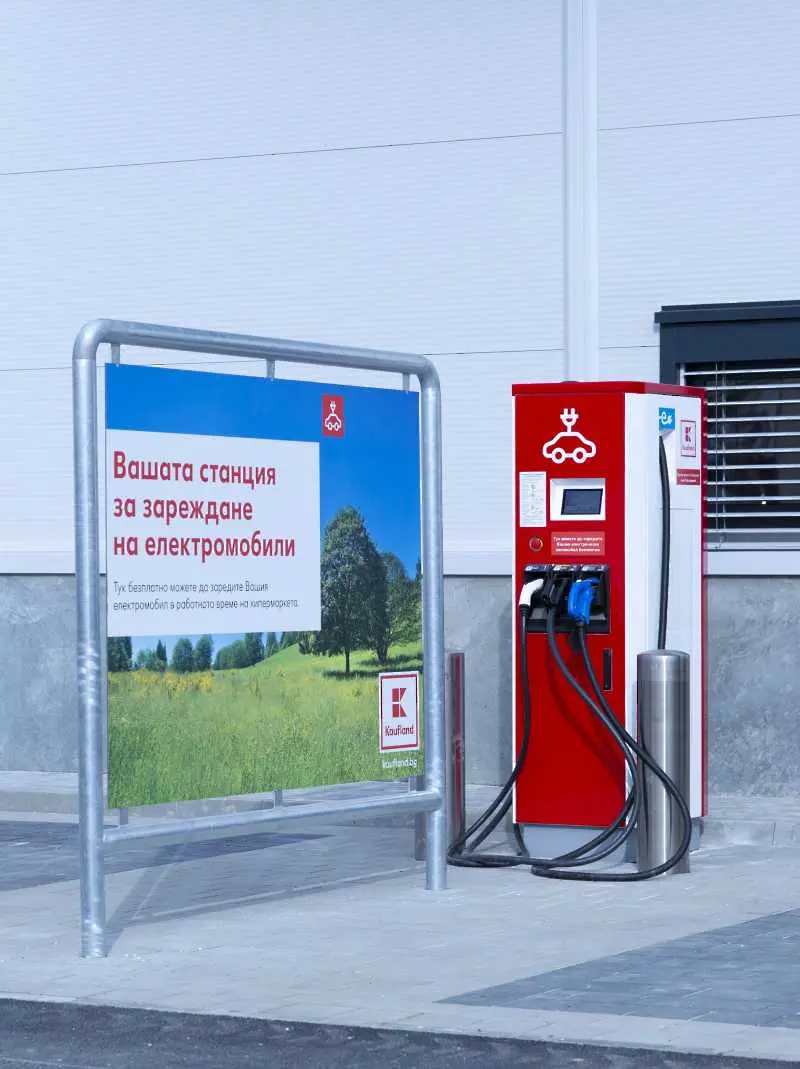 Kaufland пусна още 5 бързи зарядни станции за електромобили в страната