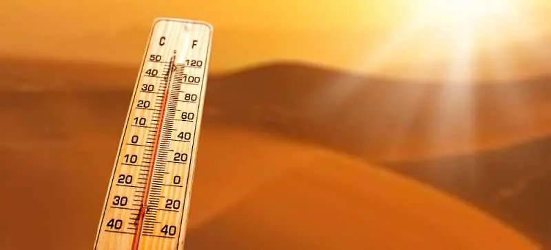 Времето: Жълт код за високи температури в 21 области