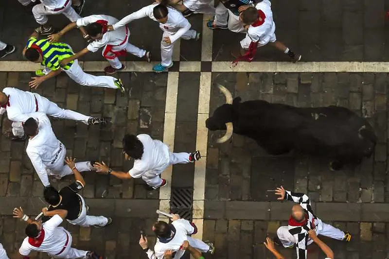 Първо надбягване с бикове в Испания от избухването на пандемията