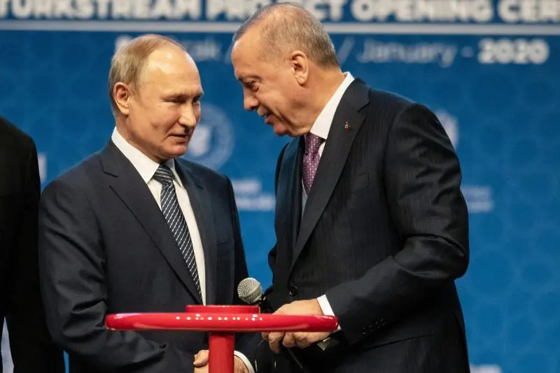 Путин и Ердоган обсъдиха засилване на партньорството между Русия и Турция