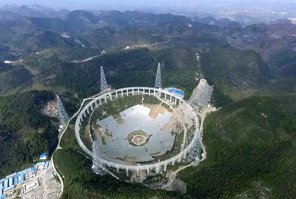 Най-големият в света китайски телескоп засече сигнал от извънземни