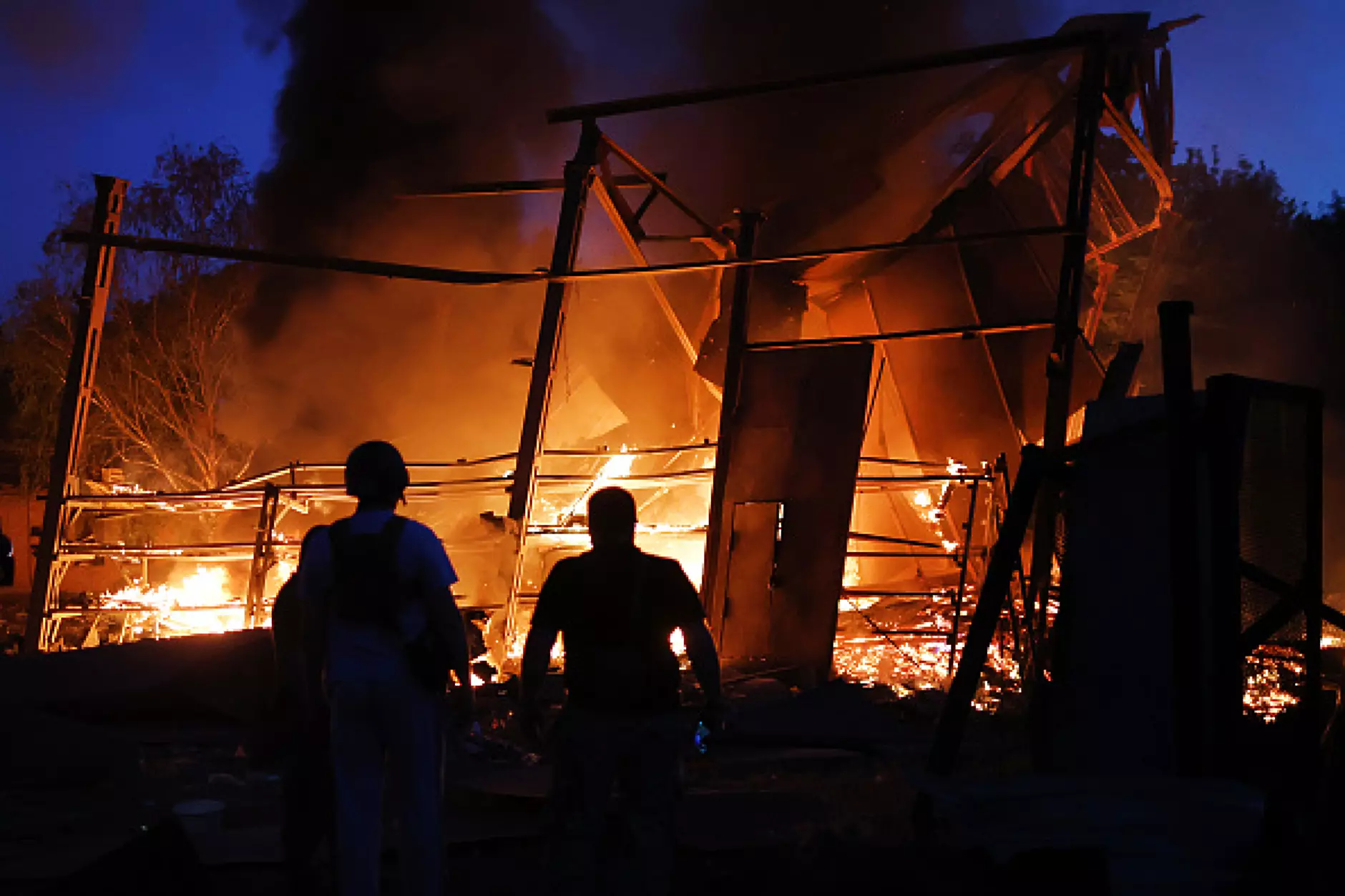 Взрив в руски склад за боеприпаси в Донецк