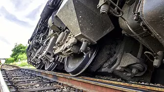 Влакова композиция с въглища дерайлира в Източен Сибир