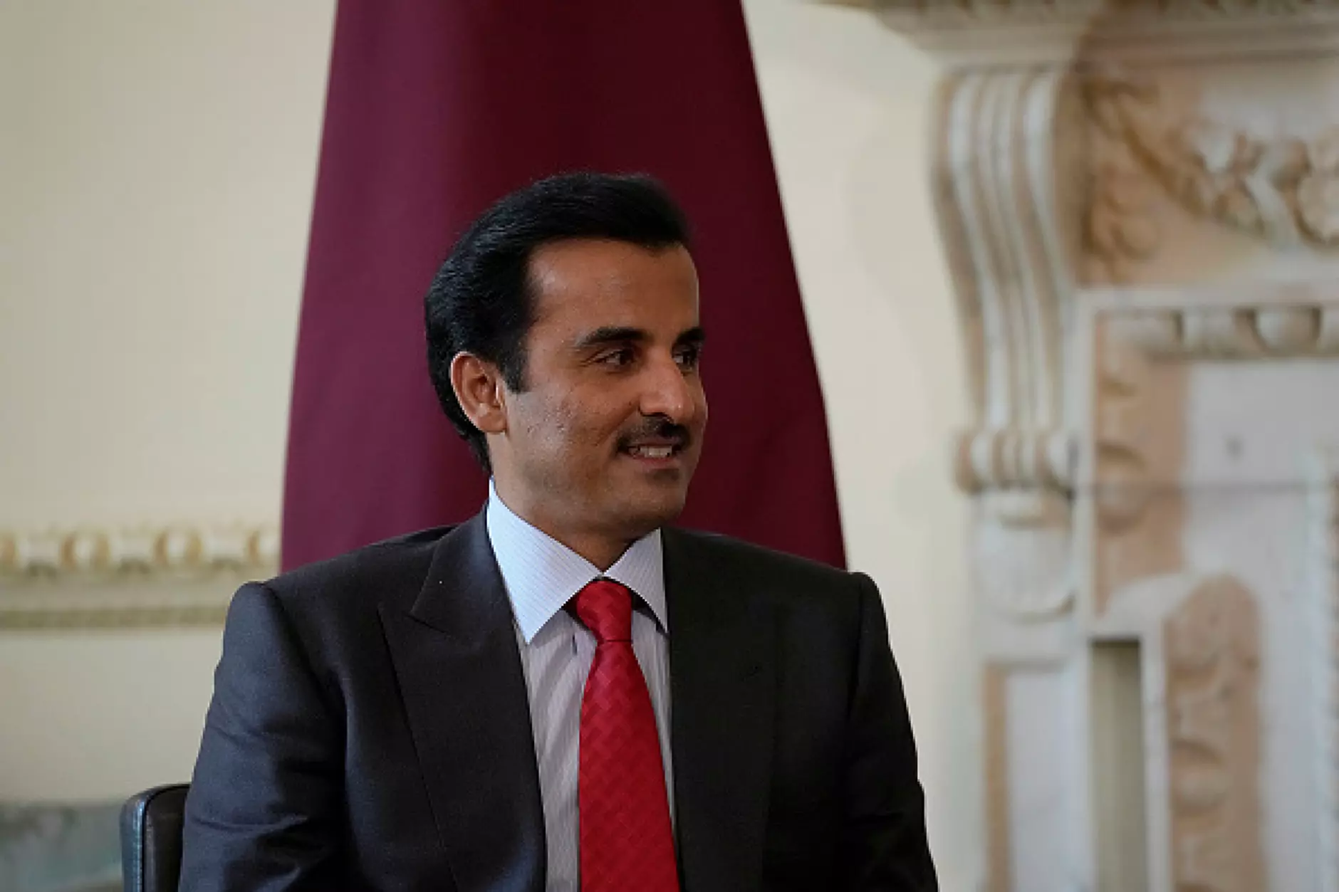 Емирът на Катар и Путин изглаждат отношения на среща в Казахстан
