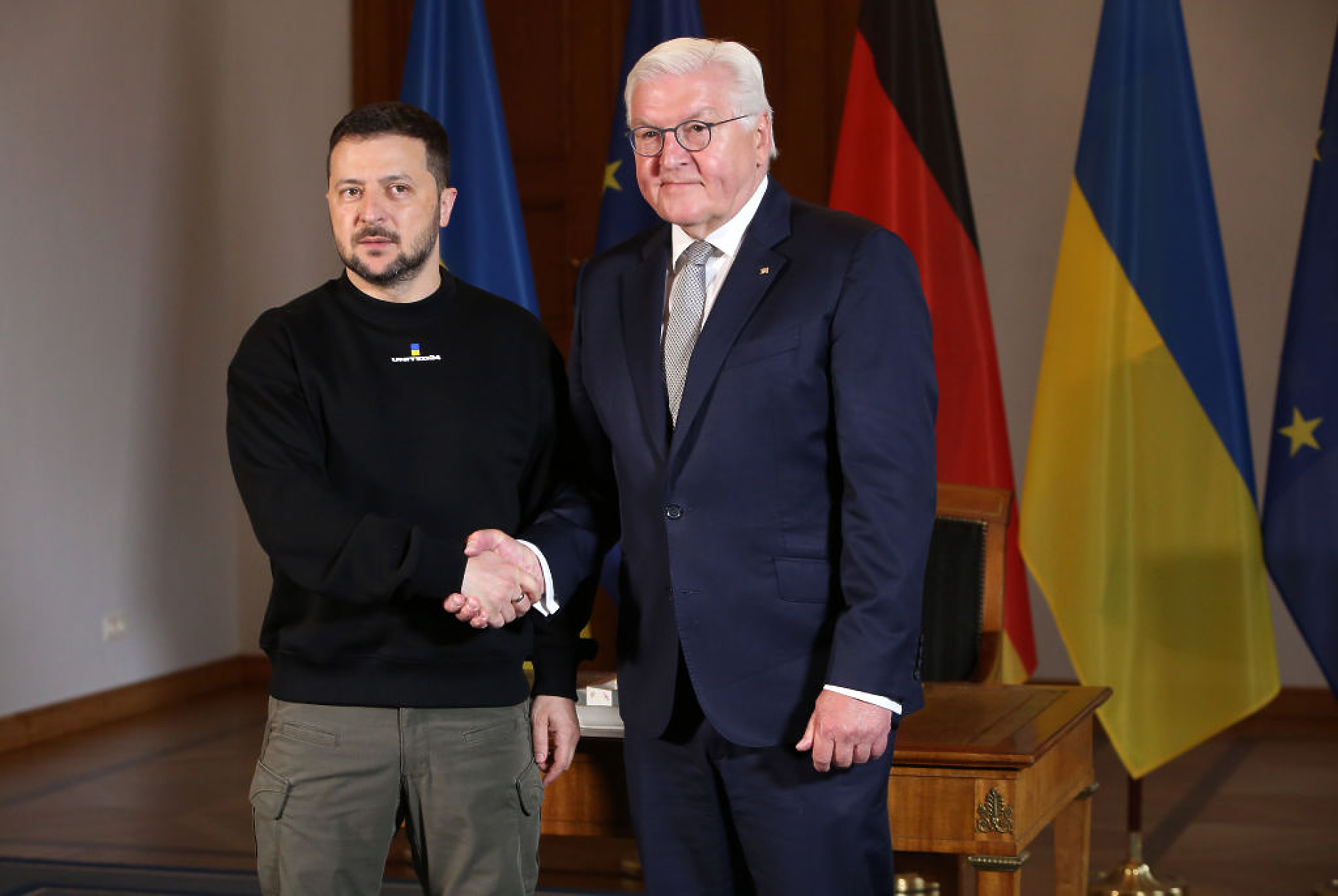 Президентът на Германия: Няма да забравим за Украйна