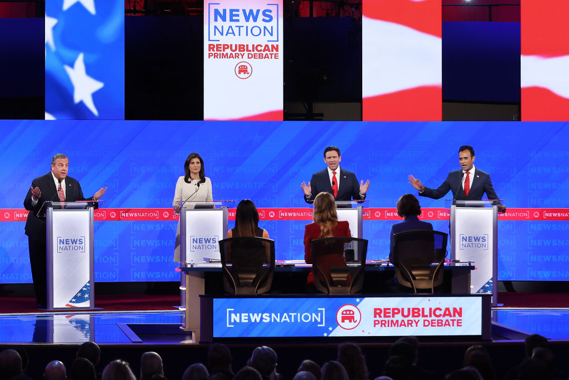 Антагонизъм беляза четвъртия дебат между кандидатите за номинацията на републиканците за президент на САЩ