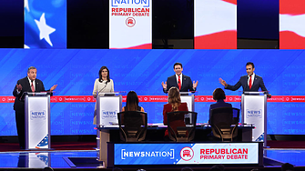 Антагонизъм беляза четвъртия дебат между кандидатите за номинацията на републиканците за президент на САЩ