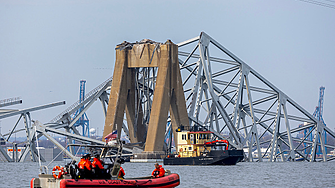Възстановяването на срутения мост в Балтимор може да струва 1 млрд. долара