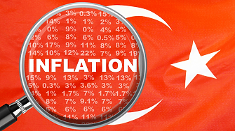 Турската централна банка прогнозира пик на инфлацията през май