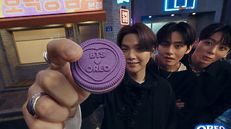 Oreo си партнира с K-pop групата BTS за кампания в над 80 държави